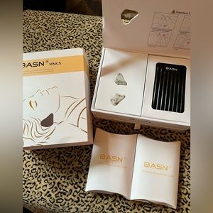 BASN Bmaster Triple Drivers in Ear Monitor Headphone W/Cables- Porcelain white